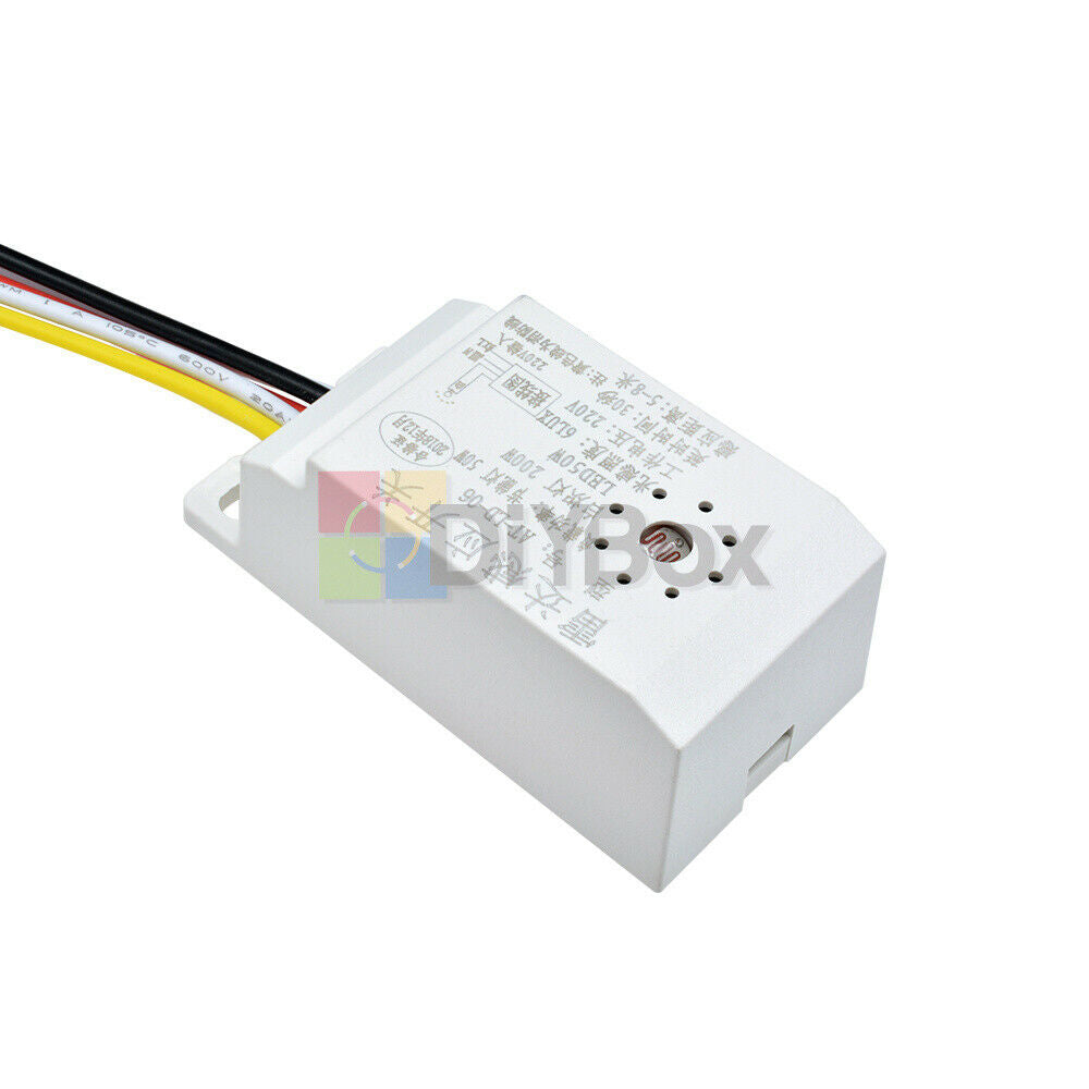 AC 220V Auto Infrared Body PIR Motion Sensor Switch Microwave Radar Detector