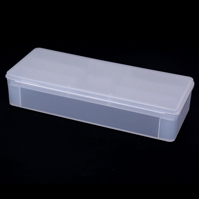 Transparent Double-layer Nail Art Pen Manicure Storage Box Makeup Tool Or.l8