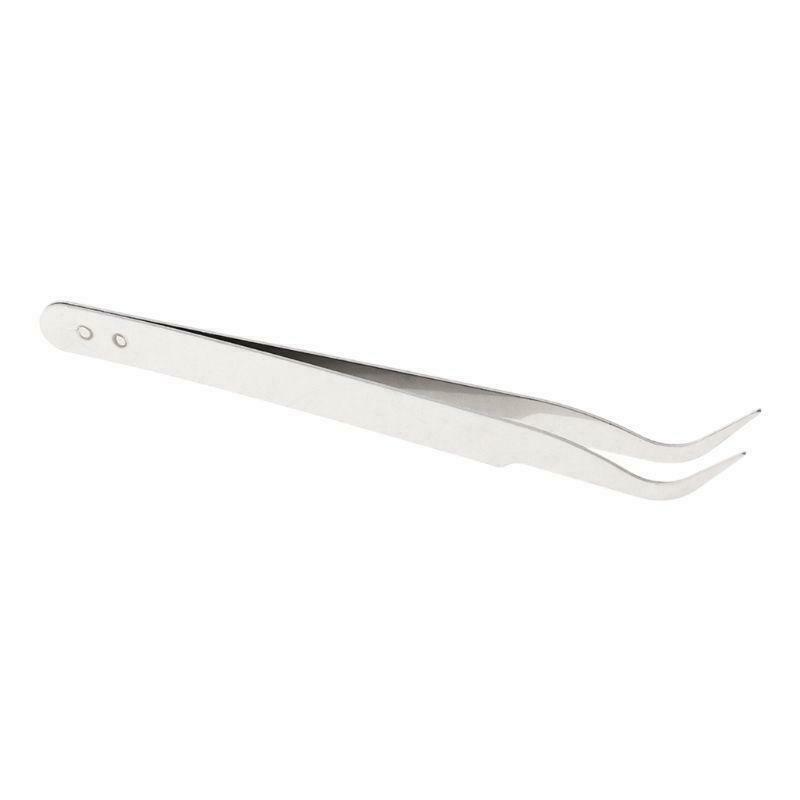 Stainless Steel Clip Cleaning Tweezers Pet Ear Grooming Reptile Feeding Supplies