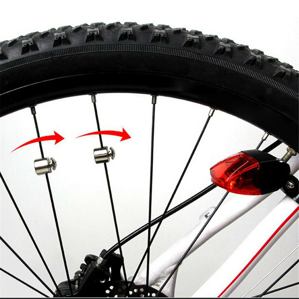 Bicycle Rear Light Magnet Induction LED Bike Tail Light No Battery Self-powered