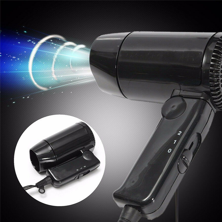 Portable Foldable Handle Car Hair Blower Dryer DC 12V 216W Travel Essential