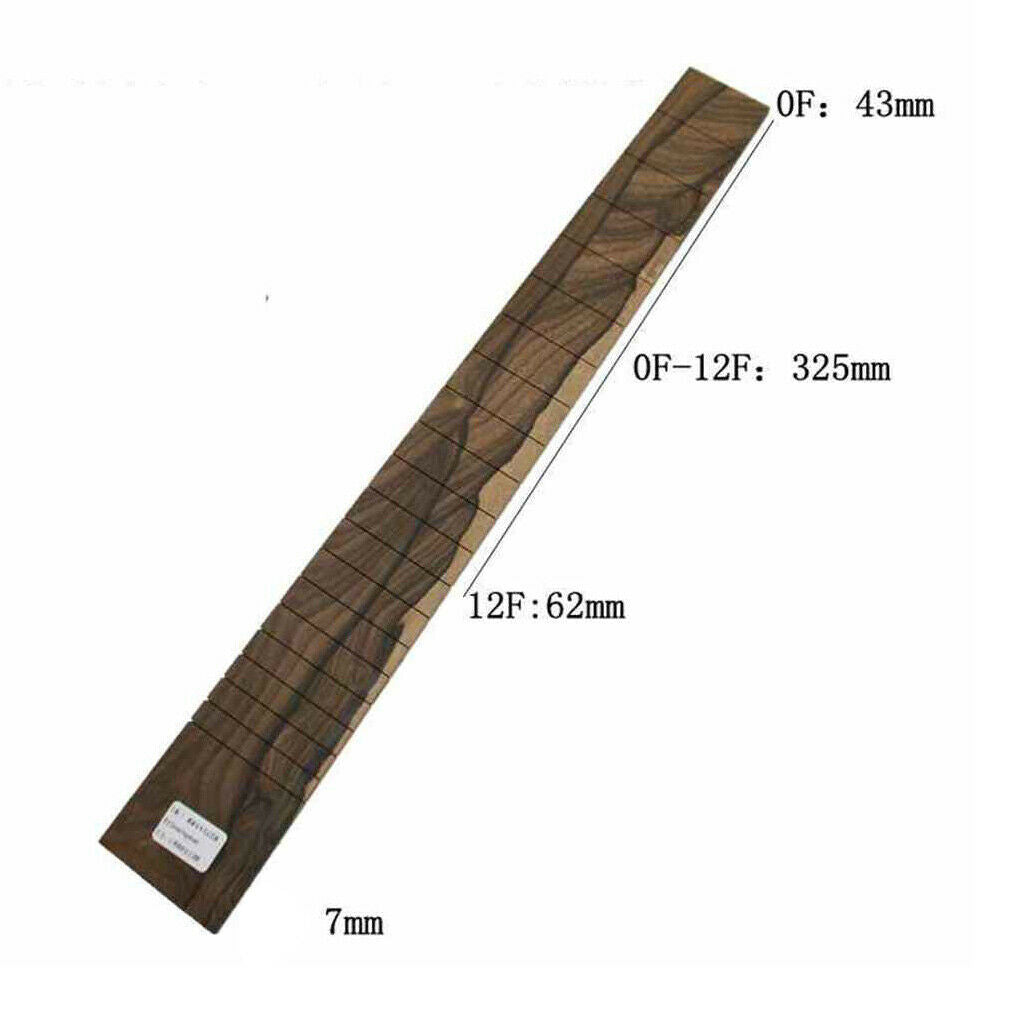 Classical Guitar Fretboard 20 Fret Guitar Luthier Supply DIY Parts BA3A
