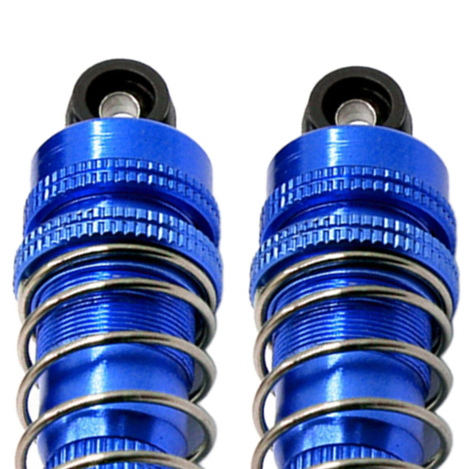 2X 80mm Shock Absorber Adjustable Fits 1/14 WLtoys 144001 RC Car Parts Blue
