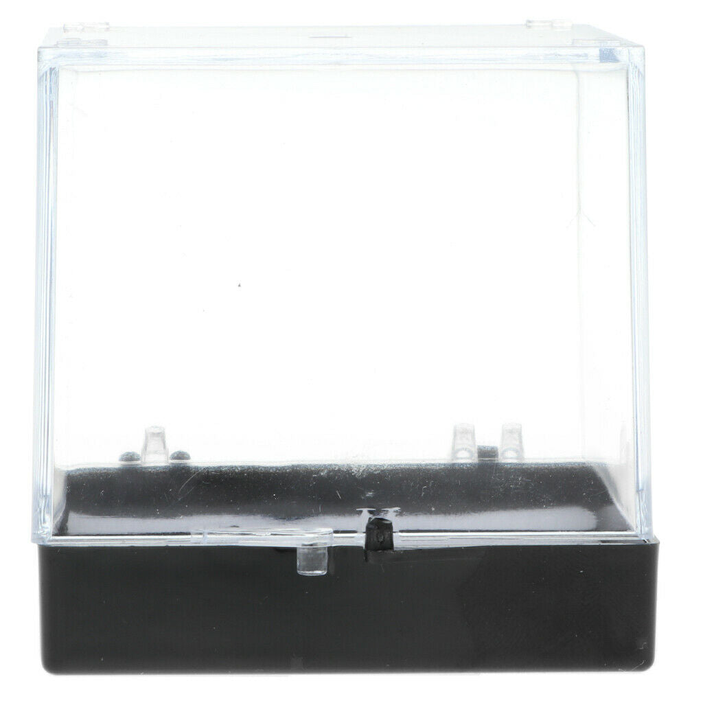 6.5x6.5x7cm Transparent Dustproof Display Case for Rock & Mineral Collection