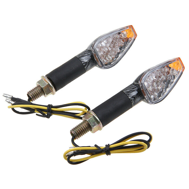 Motorcycle LED ABS Turn Signal Lights Indicators Blinker Universal For Kawasaki