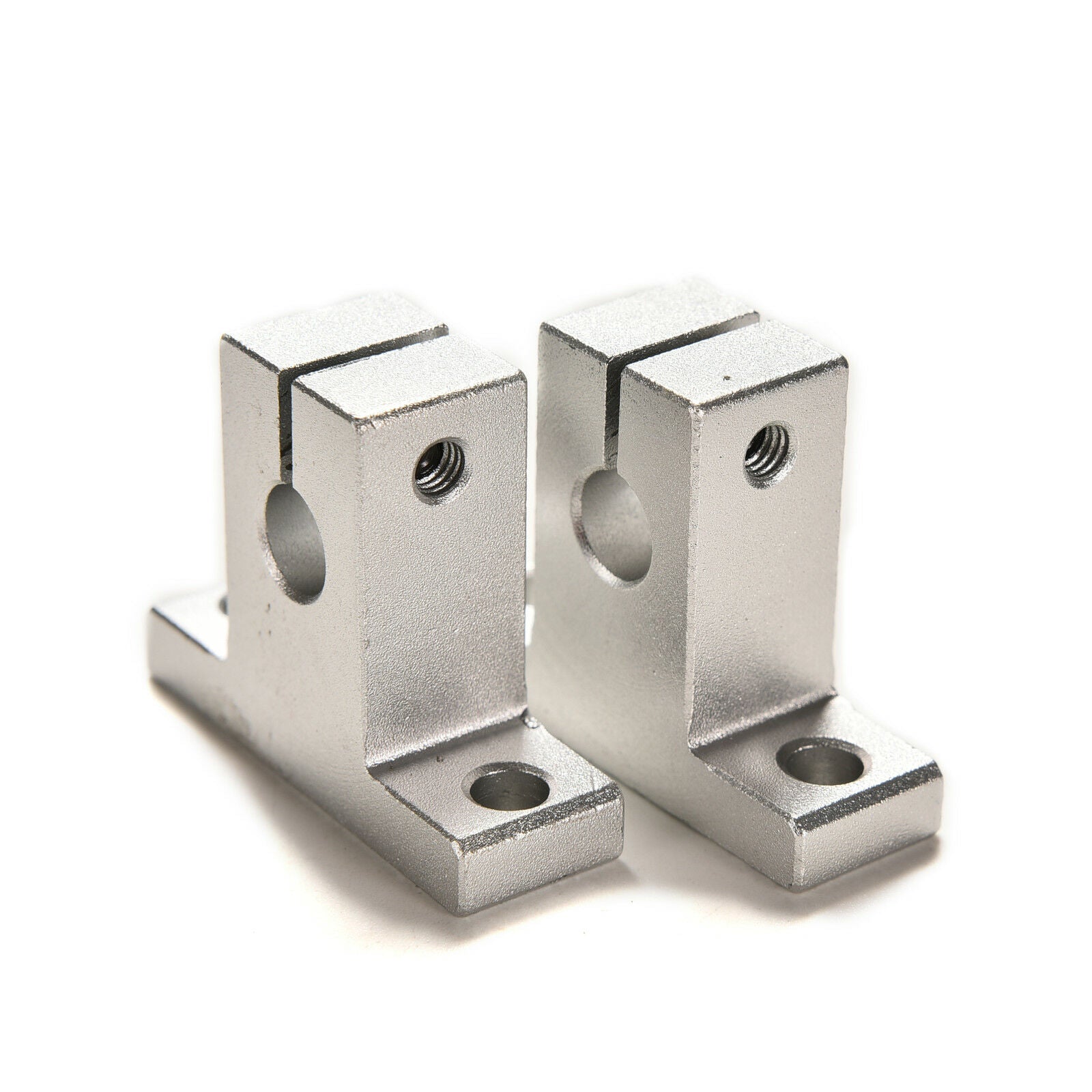 2 Pcs SK8 8mm Bearing CNC Aluminum Linear Rail Shaft Guide Suppor.l8