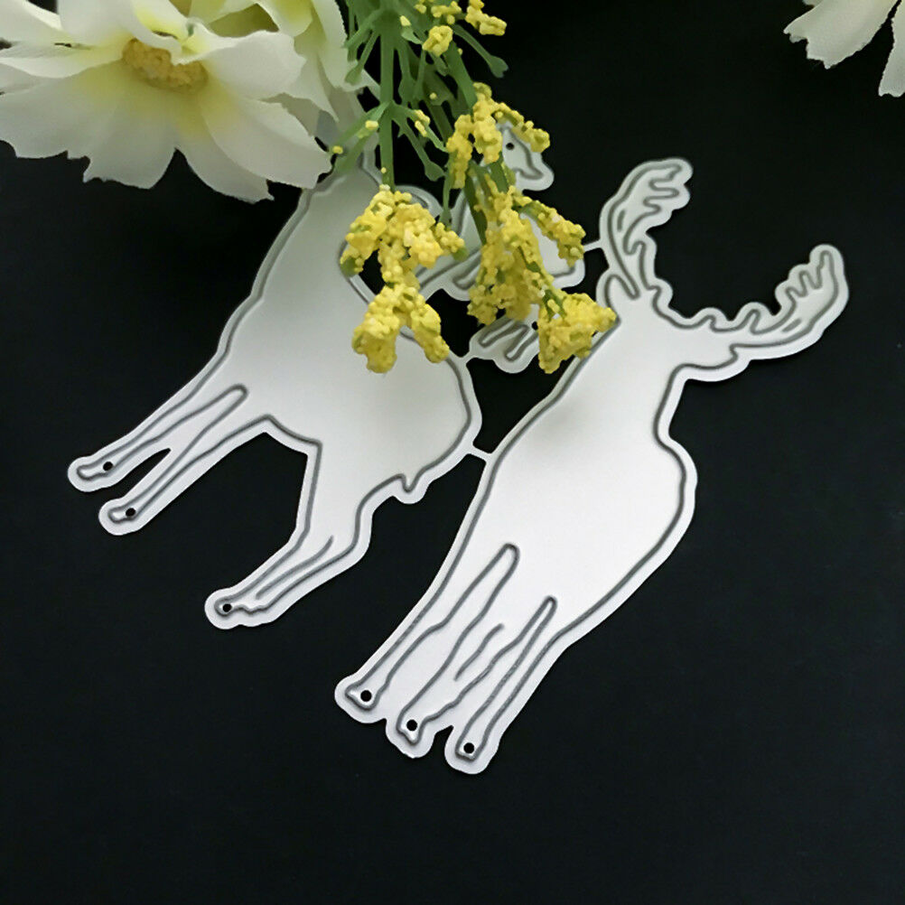 Elk Design Metal Cutting Dies For DIY Scrapbooking Card Paper Album BDAU