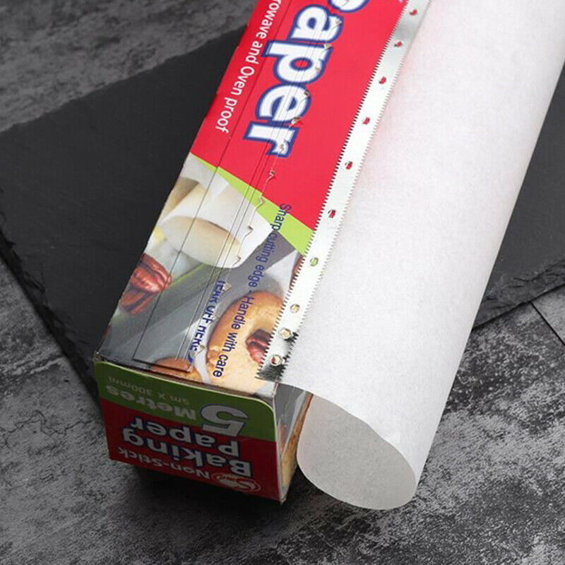 10M Baking Paper Barbecue Double-sided Silicone Oil Paper Parchment Oven .l8