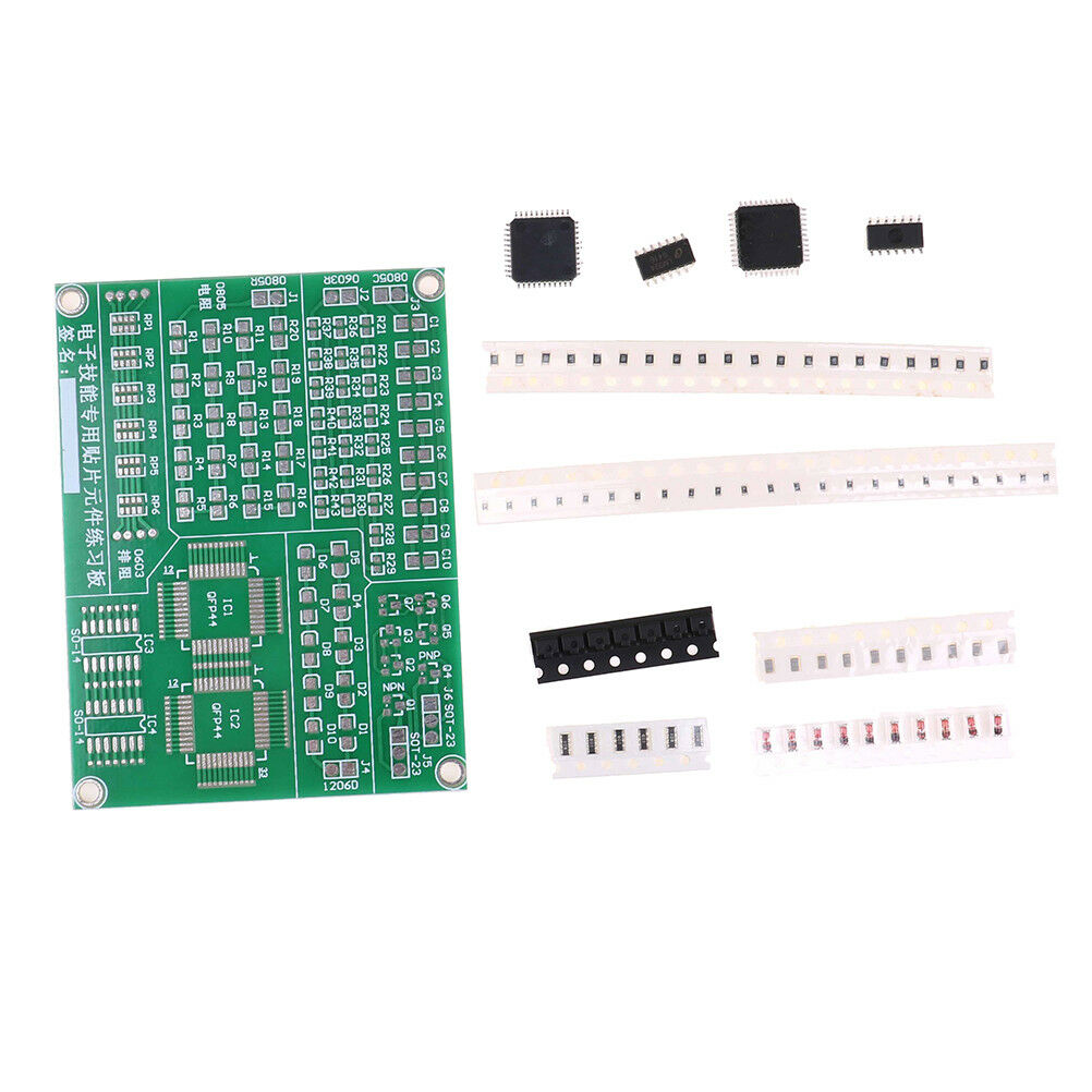 Practice PCB Board Soldering Skill Training Beginner DIY Kit Electronic Kit8 SJ