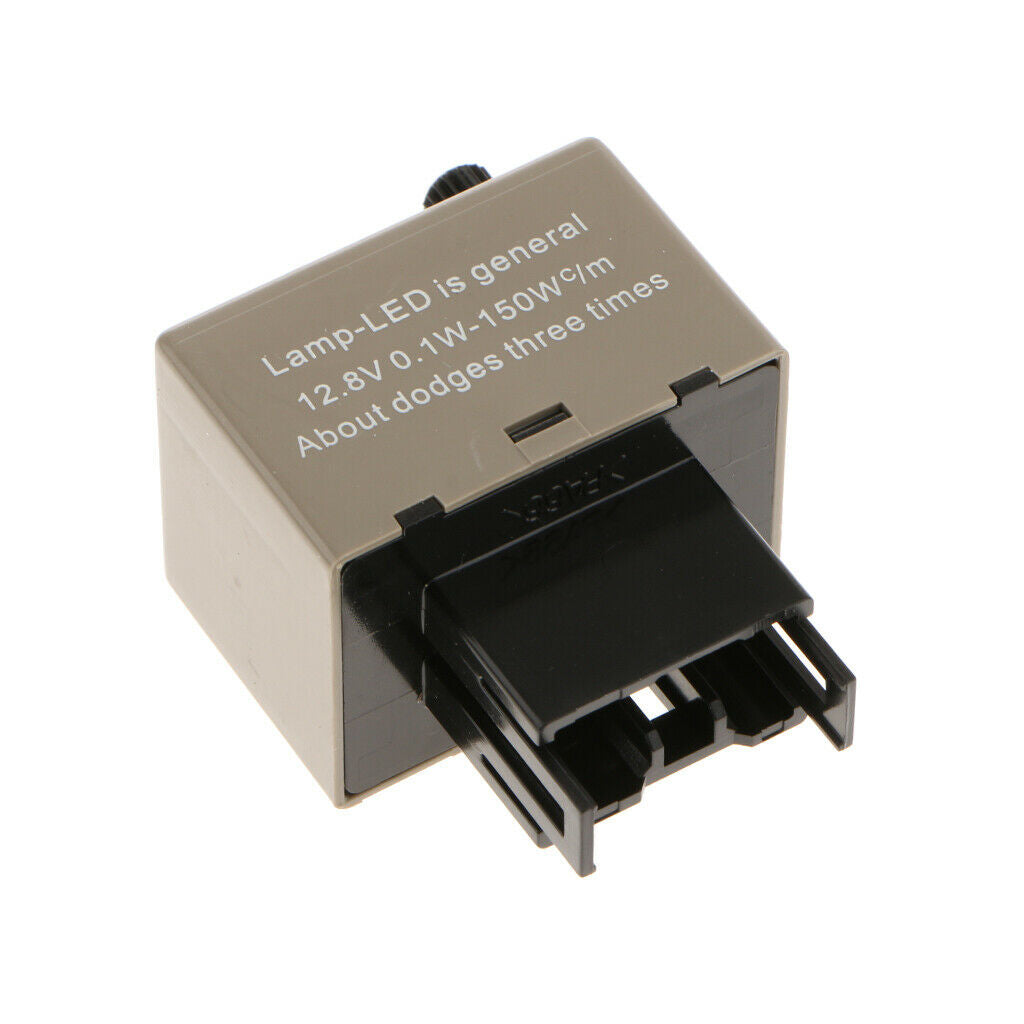 Replacement 8 Pin Adjustable LED Flasher Relay For Turn Signal Blinker Light