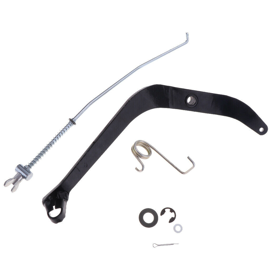 Rear Foot Brake Lever w/ Rod Kits Replace for Yamaha PW80 Motorcycle