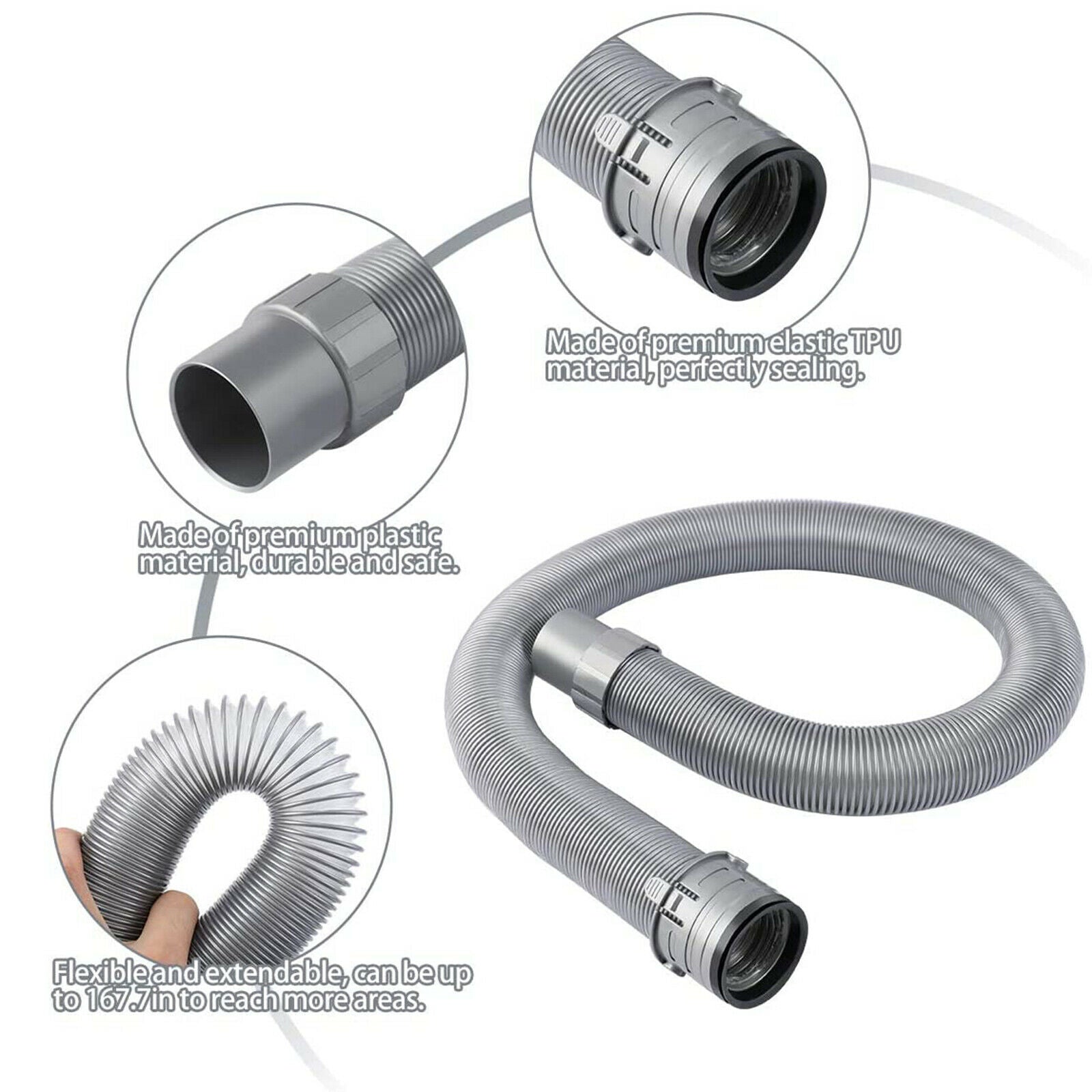Vacuum Hose Part No.1114FC for Shark Navigator NV22 NV22L NV22LN UV410