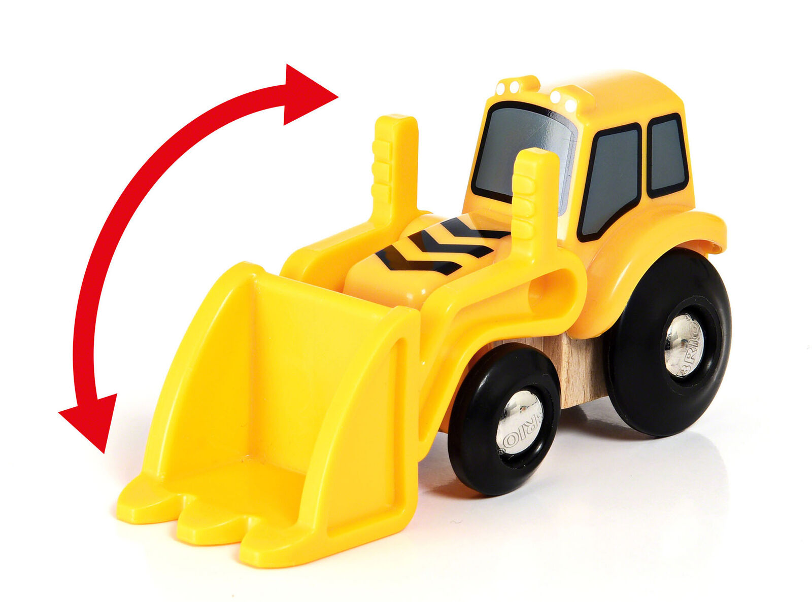 33436 BRIO WORLD Tractor Loader Construction Vehicle Digger Magnetic Train Railw