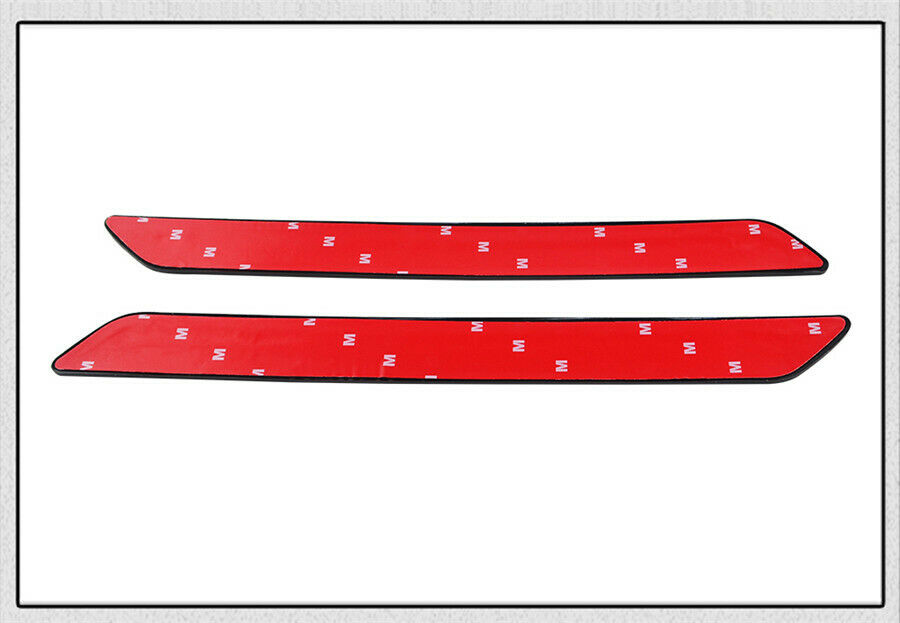400mm Car Front Rear BUMPER LIP/SIDE SCRATCH PROTECTOR STRIP GUARD 2pcs