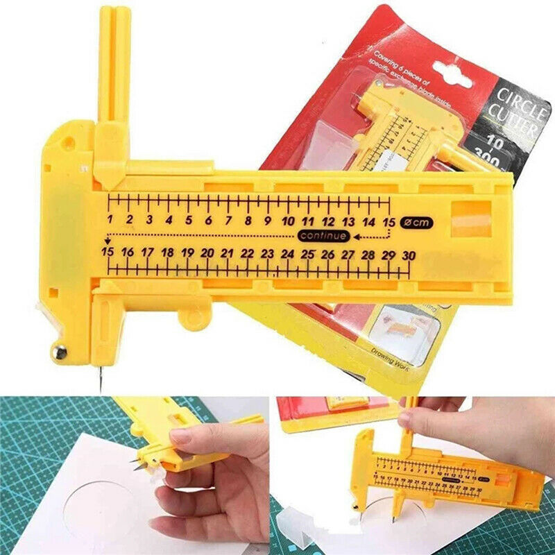 Circle Cutter Compass Circles Photo Paper Cutter Circular Tool Tangential.l8