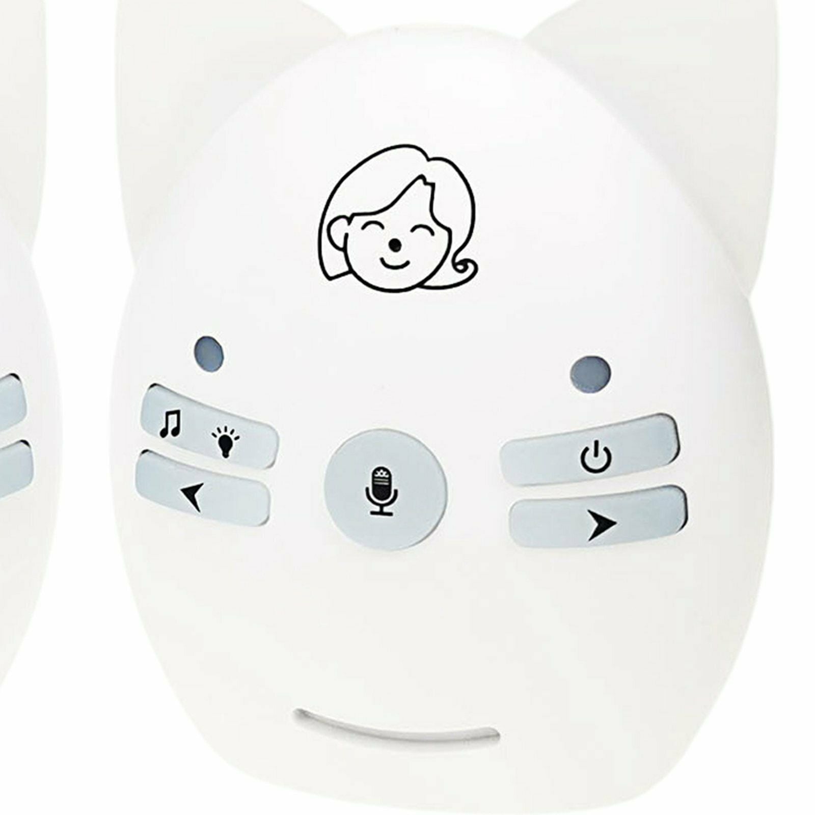 Baby Monitor Digital Audio Crystal Clear Cry Voice AU Plug White AU plug