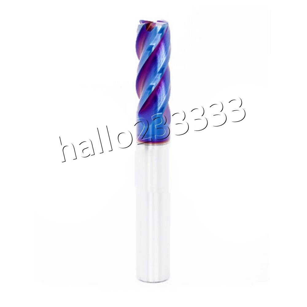 HRC65° R0.5 φ6×50×4F 6mm R0.5 Round nose end mill 4-Flute D6R0.5*D6*50*4T