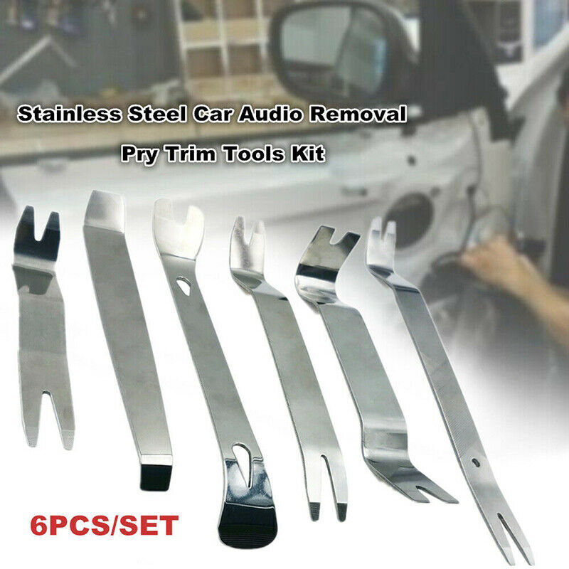 Car Inner Removal Tool 6pcs Auto Panel Trim Dash   Removal Installer Pry Tool
