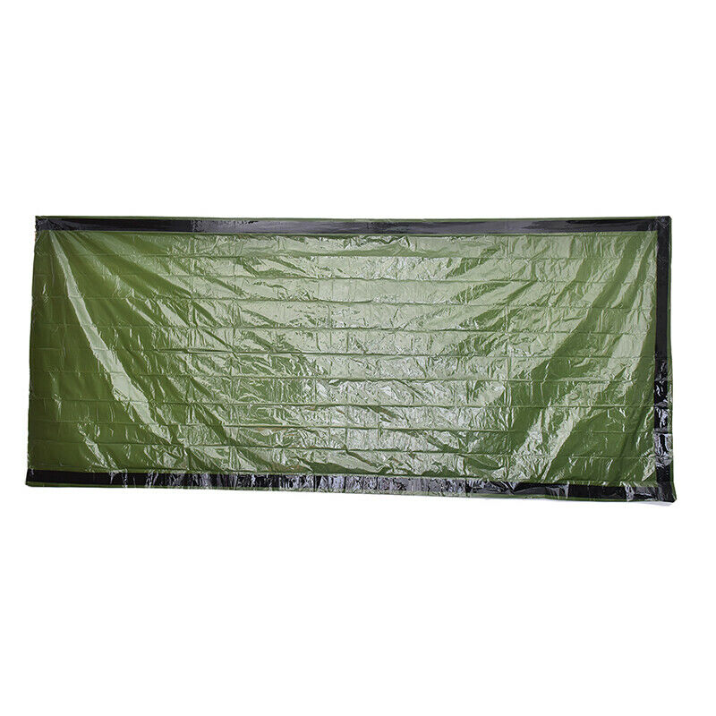 Outdoor Emergency Sleeping Bag Thermal Keep Warm Waterproof First Aid BlankDD