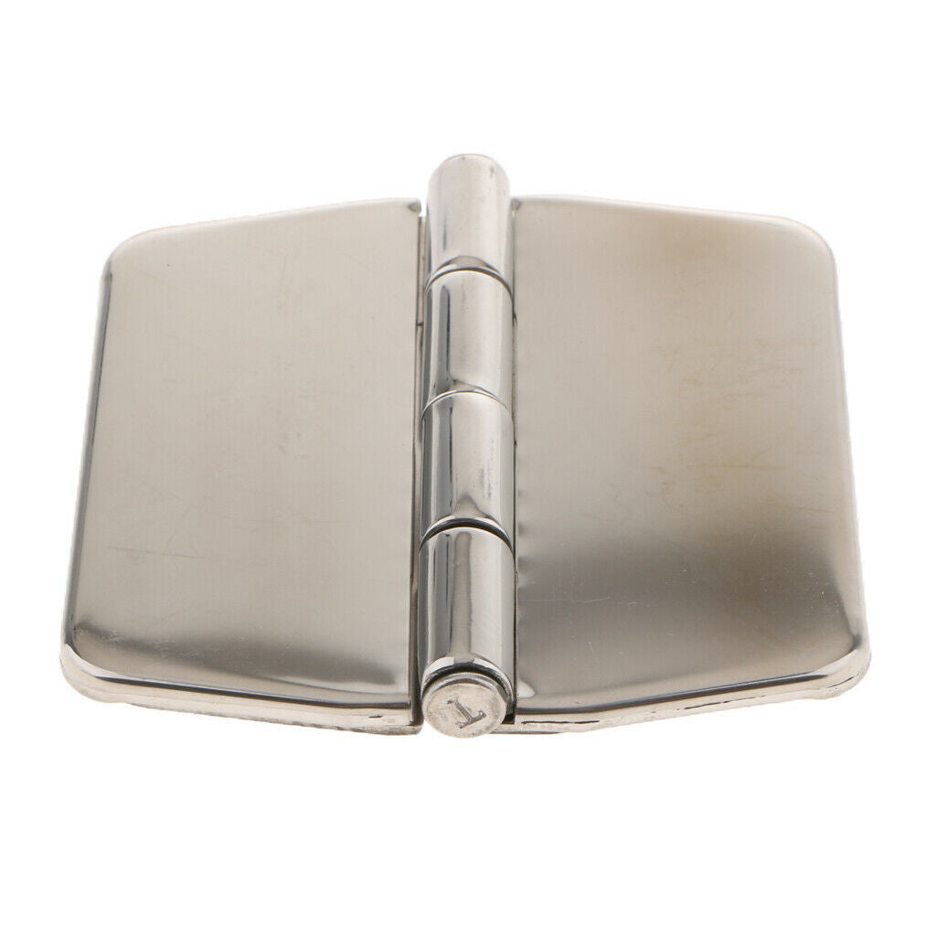 316 Stainless Steel Door Hinge with Cover Boat Door Hatch Compartment Hinge