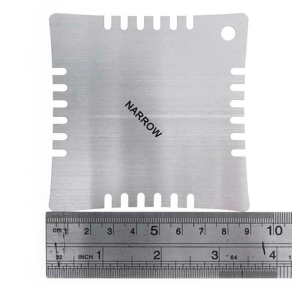 4x String Gauge Action Ruler Guide Setup Measuring Luthier Tool for Guitar Bass