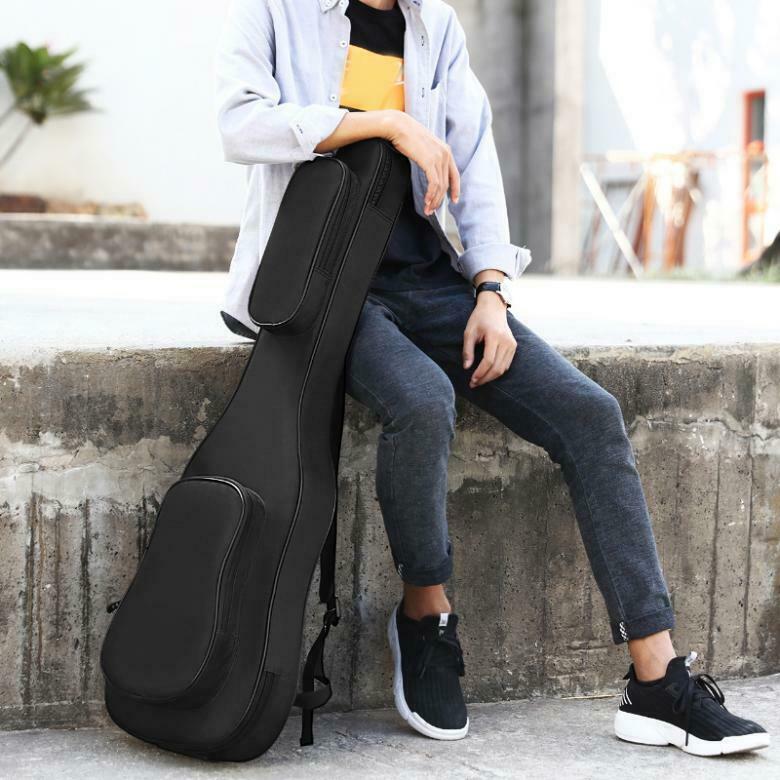 Thick Cotton Canvas Electric Bass Bag Waterproof Pad 7mm Cotton Thickening Soft