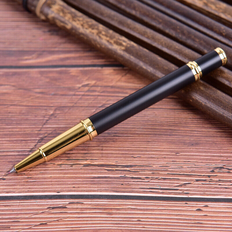 Luxury Metal Roller Ball Pen 0.5mm Ballpoint Pen Office School Supplies Gi_J Tt