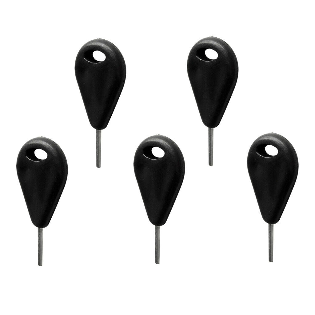 5Pcs Black Nylon Surfboard Fin Key Surf Board Longboard Remove/Install Tool