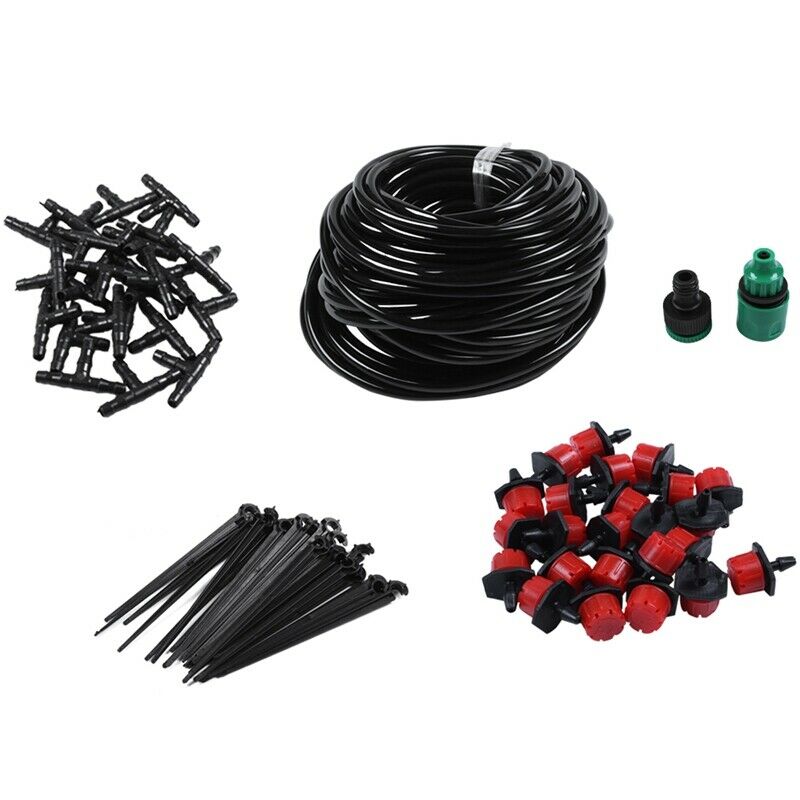 20M Diy Drip Irrigation System Automatic Wate Garden Hose Mini Drip Garden WatO2