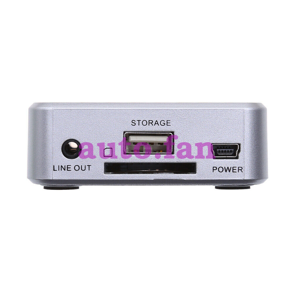 Music player digitizer analog music recording to USB drive