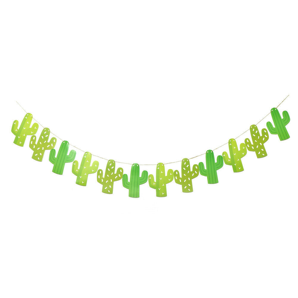 1set Cactus Garland Banner For Bunting Garland Party Favors Home Decorati.l8