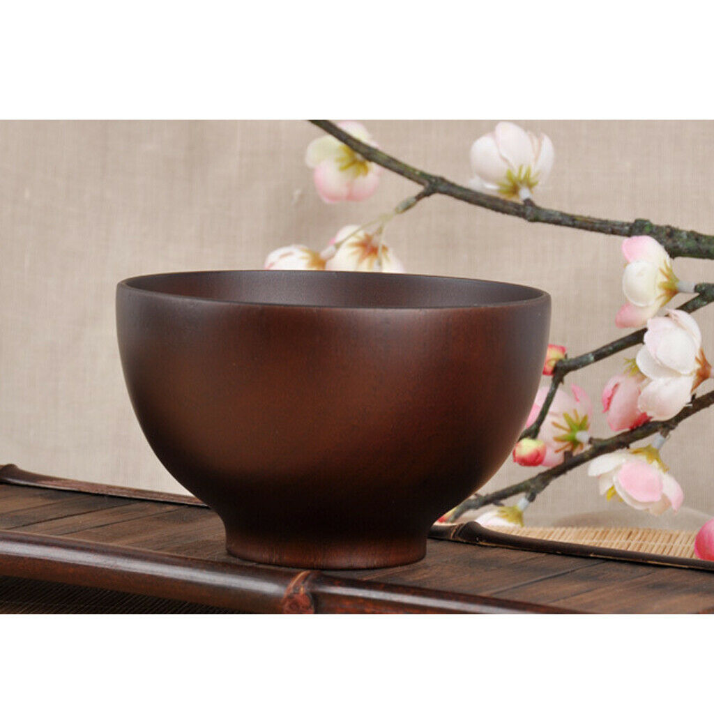 Natural wooden bowl rice bowl soup bowl kids bowl
