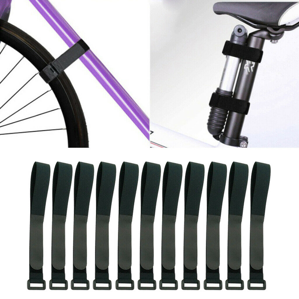 2X 10x Durable Cinch Straps Replacement Bike Carrier Rack Strap Tie Downs 45cm