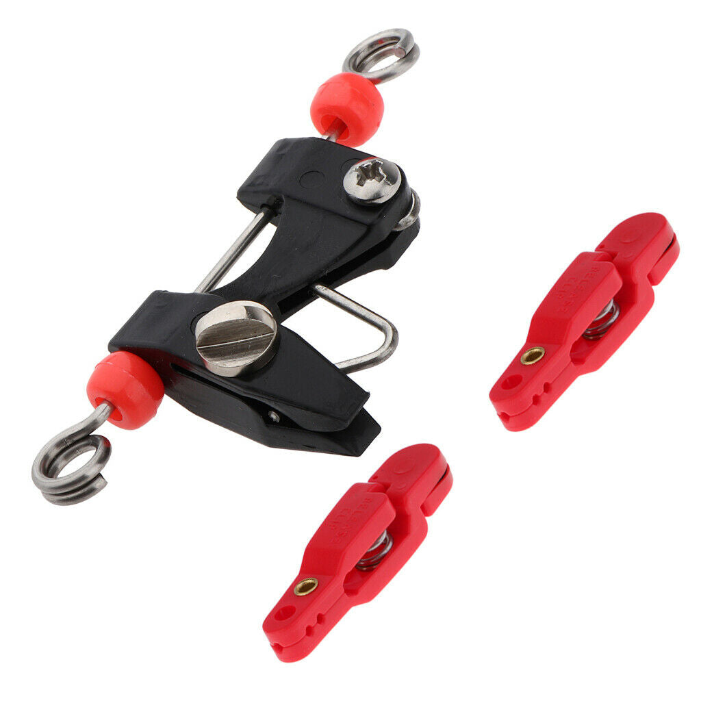 3x Boating Fishing Trolling Release Clips Heavy Tension Snap Release Clips
