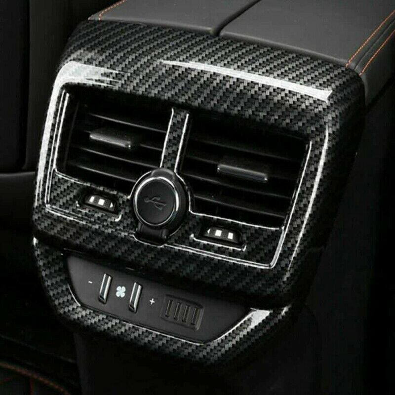Car Air Conditioning Cover Trim, for Peugeot 3008 5008 GT Rear Behind ArmresQ2C1