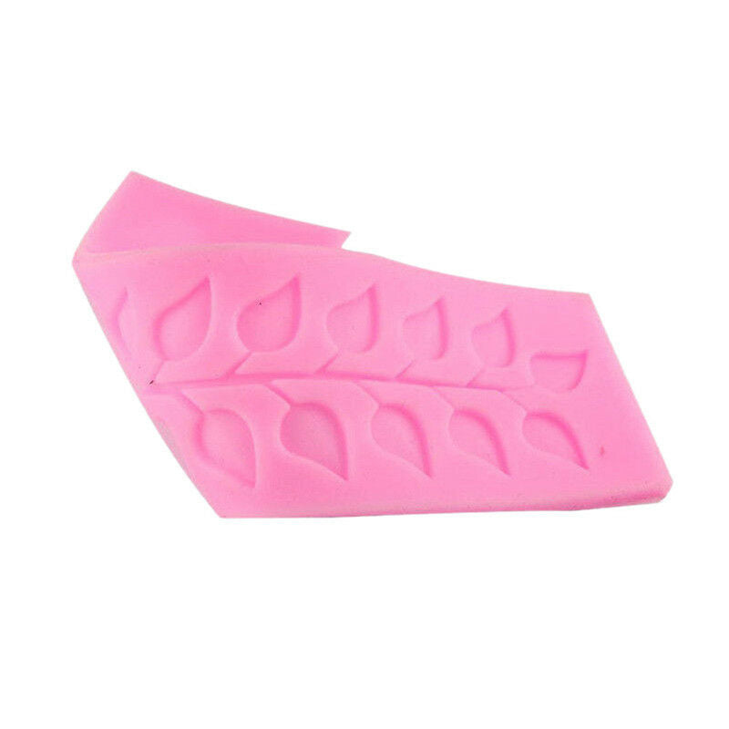 Lace Leaf Silicone Fondant Chocolate Mold Cake Decorating Mold Baking Too.l8
