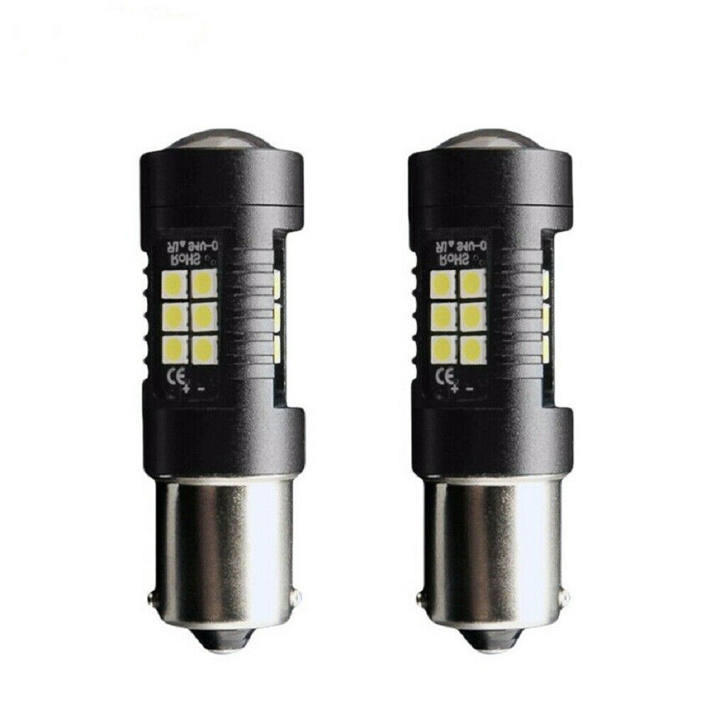 1Pcs LED Car White Bulb BA15S P21W 1156 Backup Reverse Light 21-SMD 3030 US