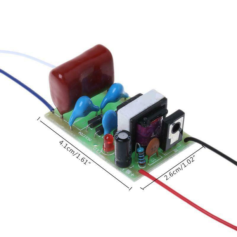 DC3.7V To 1800V Booster Module Step Up Super Arc Pulse DC Motor With High