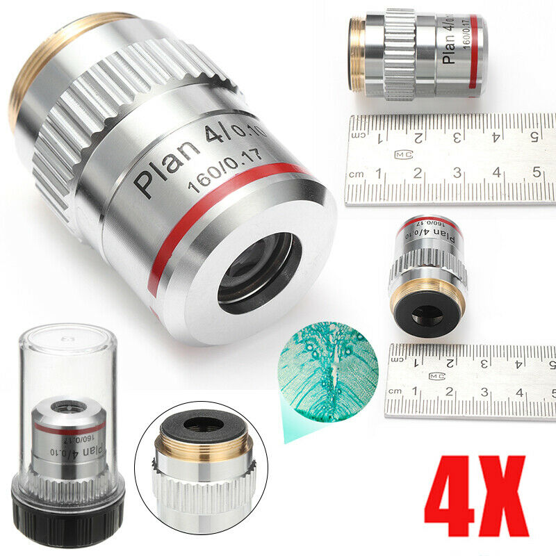4X Plan Achromatic Objective Lens RMS Thread Macro Photography Recommendation