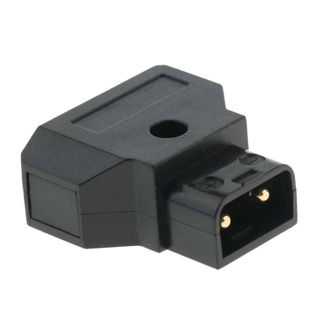 Pack of 2 DIY Male D-Tap Jack Plug Connector Splitter for Digital SLR Power