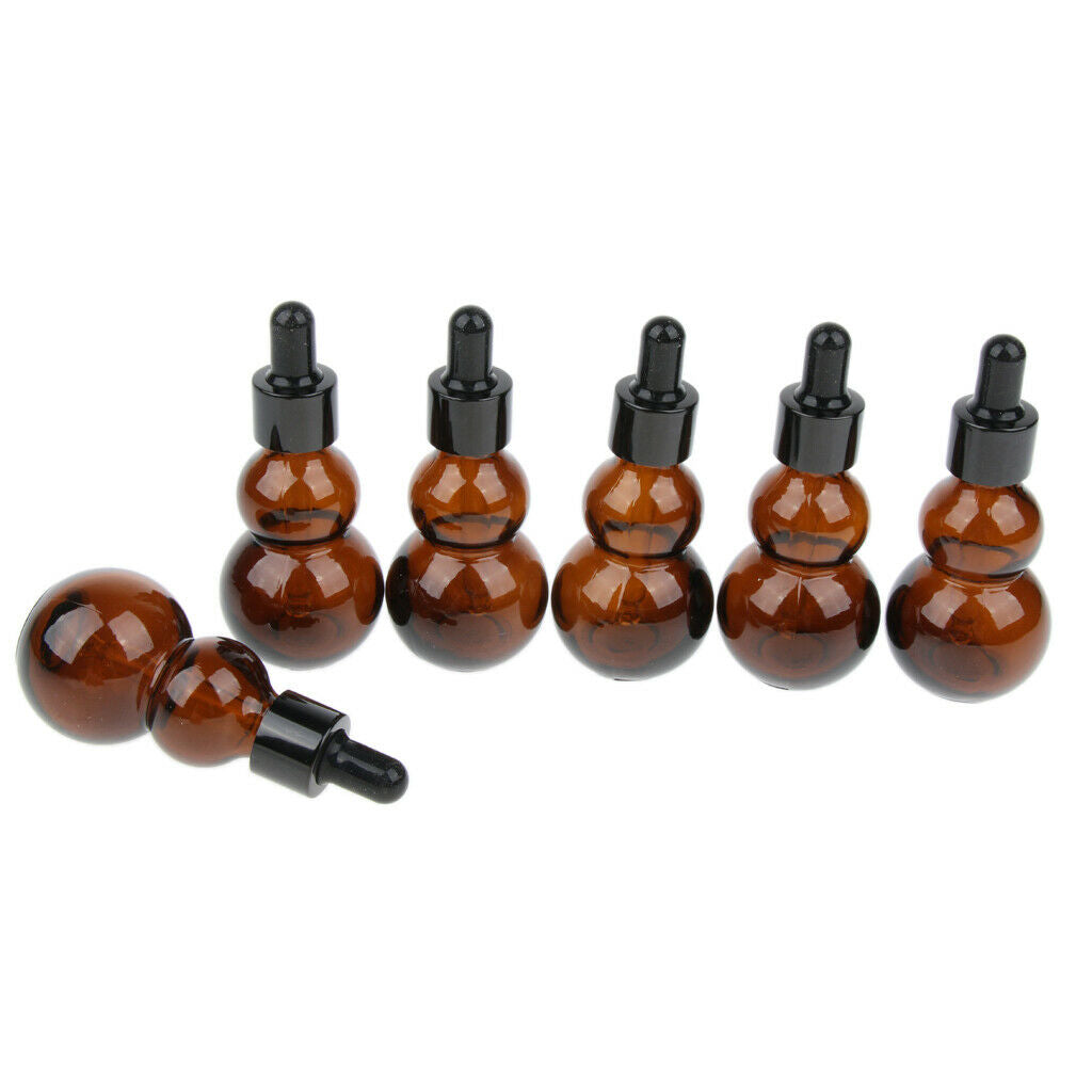 18 Pieces PP Travel / Camping Vacuum Dropper Dispenser Bottle, 10 Ml, 20 Ml, 30