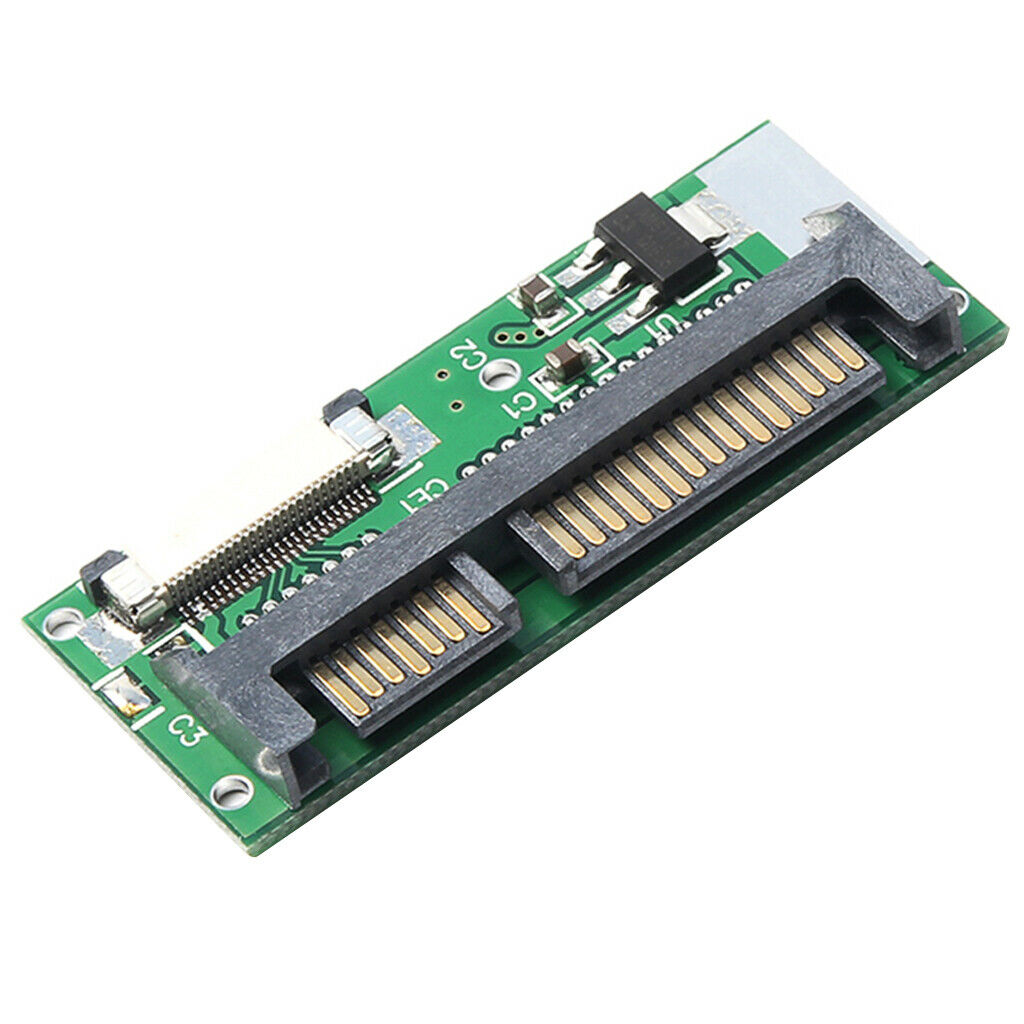 3Pack 1.8" ZIF to SATA Converter,ZIF CE to 22Pin SATA Adapter with FFC Cable