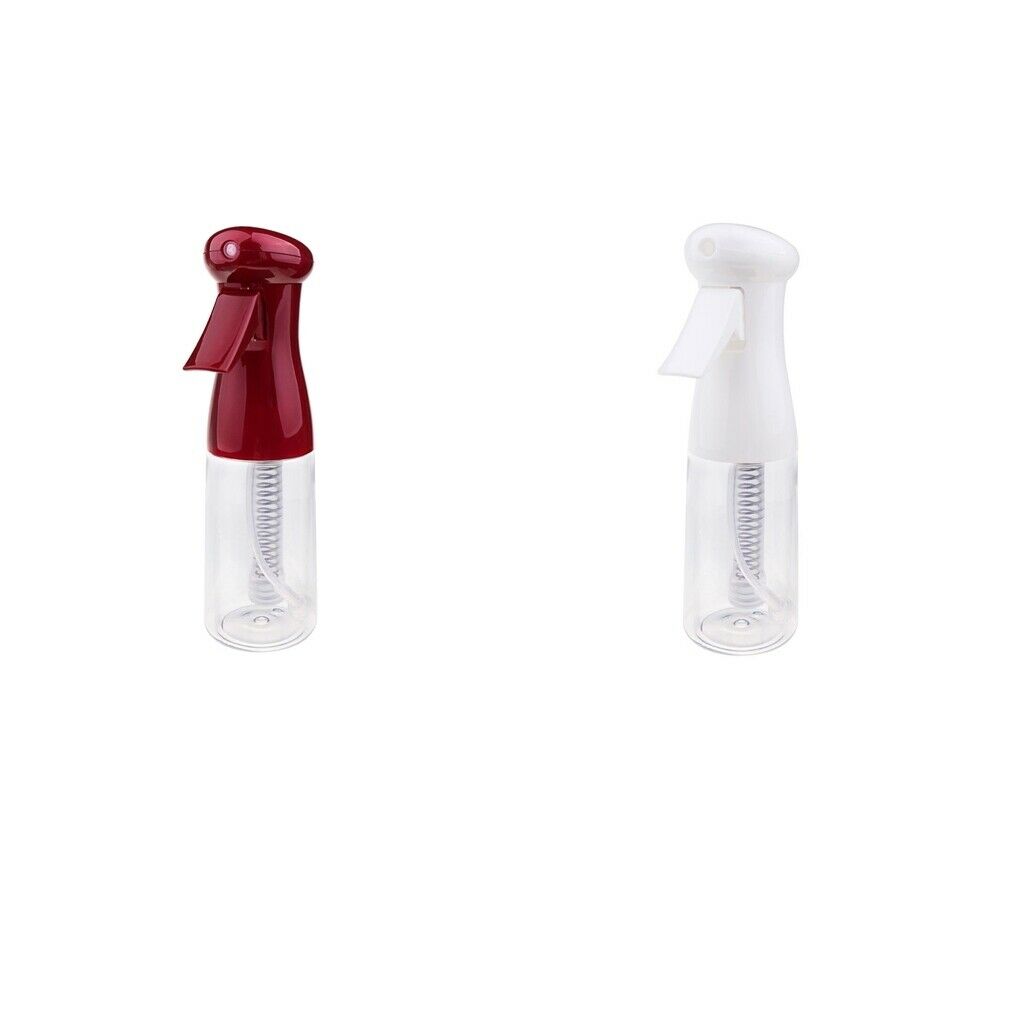 2x Empty 0.3L Hair Mist Spray Bottle Hairdressing Water Sprayer for Misting