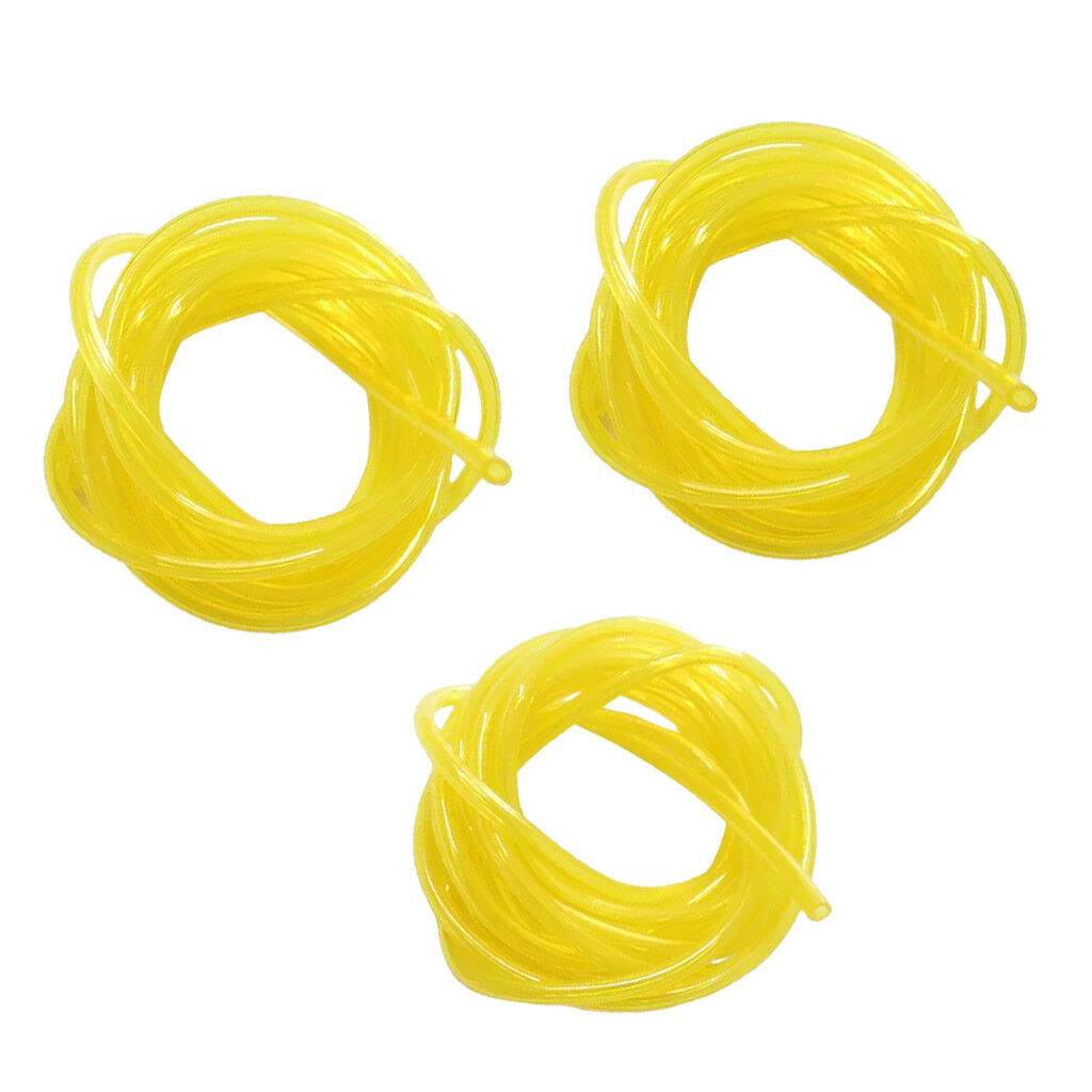 Feet Petrol Fuel Line Hose with 3 Sizes Tubing for Common Cycle Small Engine