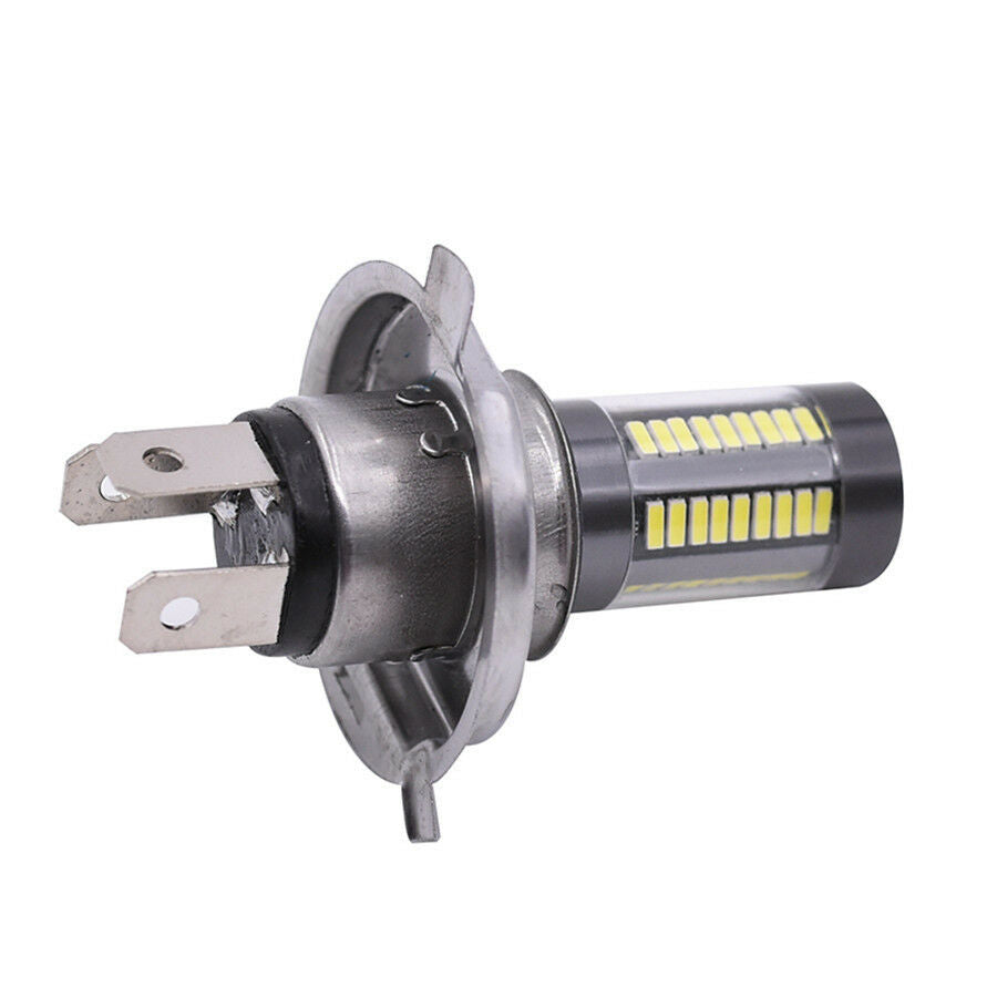 100W 6-Side White H4 9003 HB2 66LED 12/24V Hi/Lo Beam Headlight DRL Fog Lamp