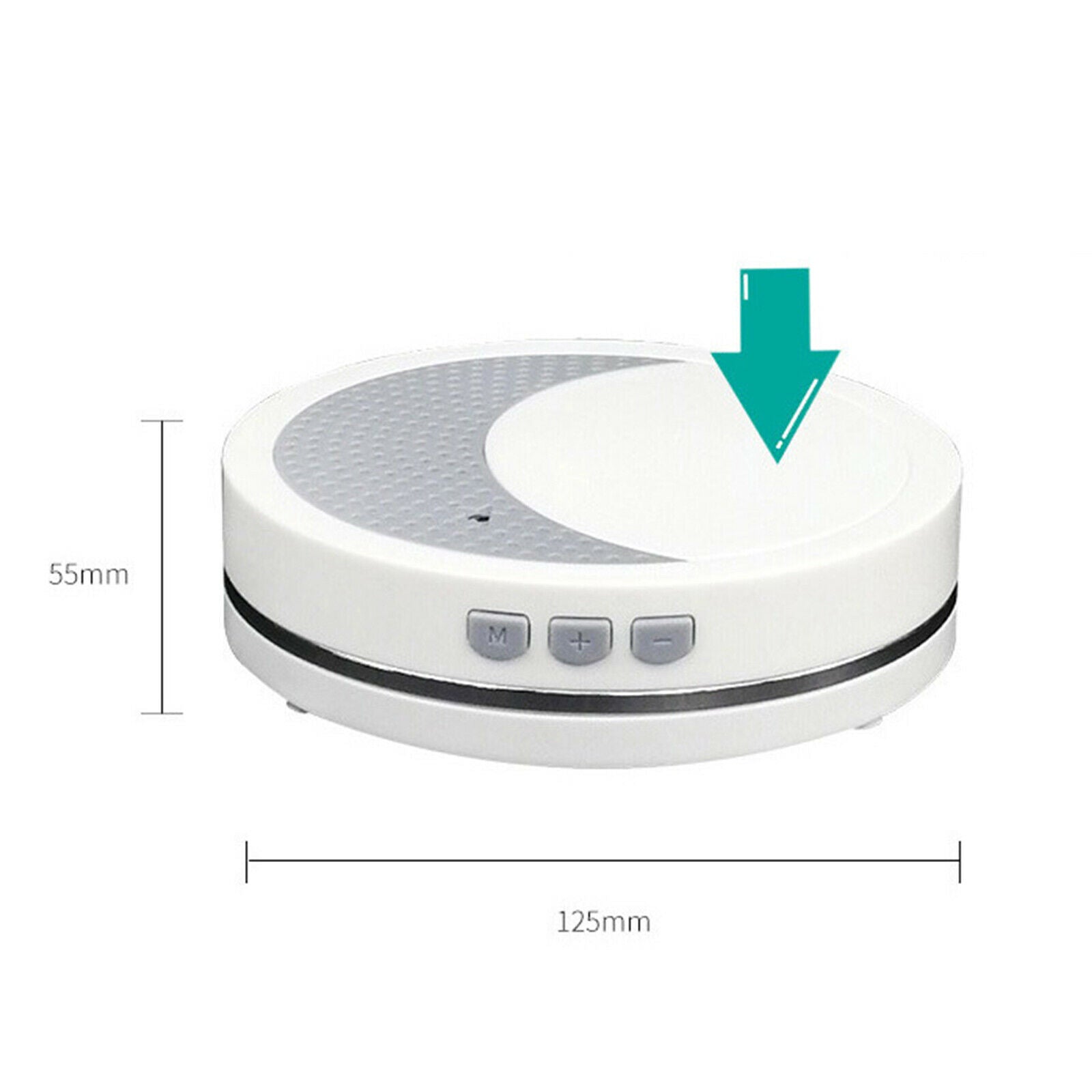 Sleep Therapy White Noise Sound Machine 2 Relaxing Sounds for Travel Home