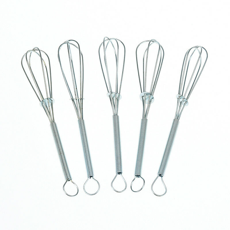 stainless steel hairdressing tool tint color dye whisk balloon whip mixer.l8