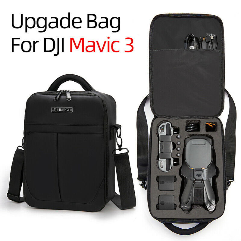 Waterproof Shoulder Bag Carrying Storage Case Bag Handbag for DJI Mavic 3 Drone