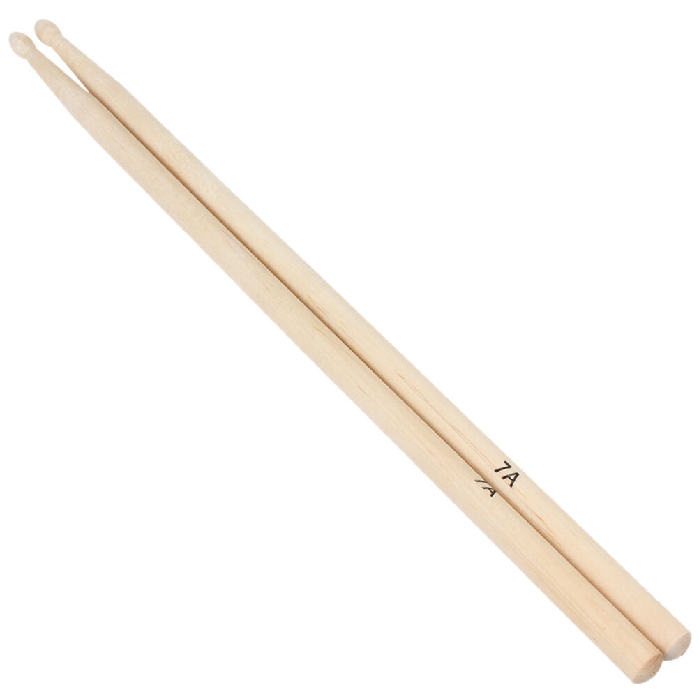 1 Pair 7A Practical Maple Wood Drum Sticks Drumsticks Music Bands AccessoriesBDA