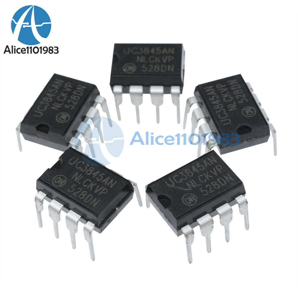 10PCS IC UC3845 UC3845AN REG CTRLR BST FLYBK PWM 8PDIP ST/ON